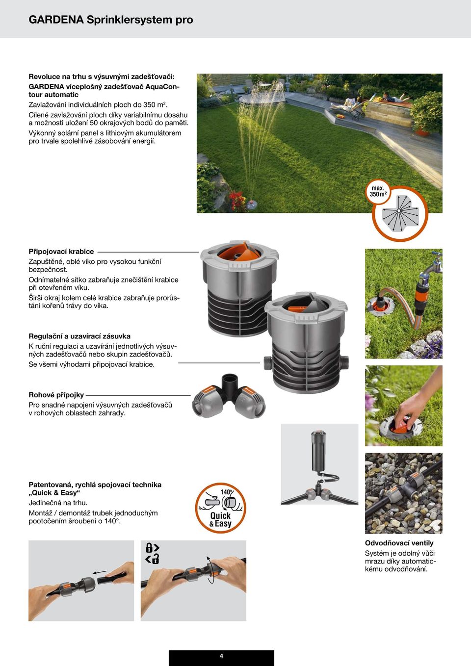 GARDENA zavlažovací technika, čerpadla. Obsah - PDF Free Download