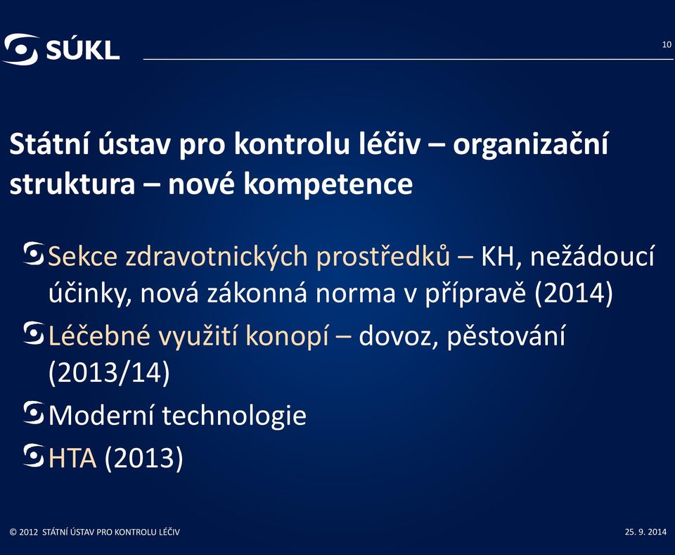 nežádoucí účinky, nová zákonná norma v přípravě (2014)