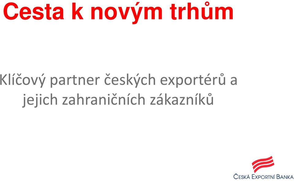 českých exportérů a