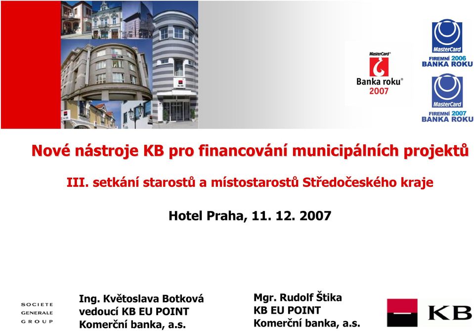 setkání starostů a místostarostů Středočeského kraje Hotel Praha,