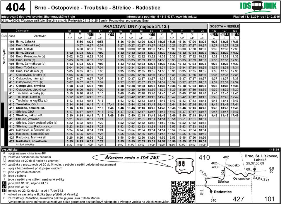o - Střelice - Radost