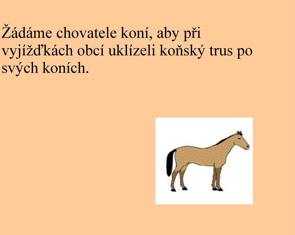 vyjížďkách obcí