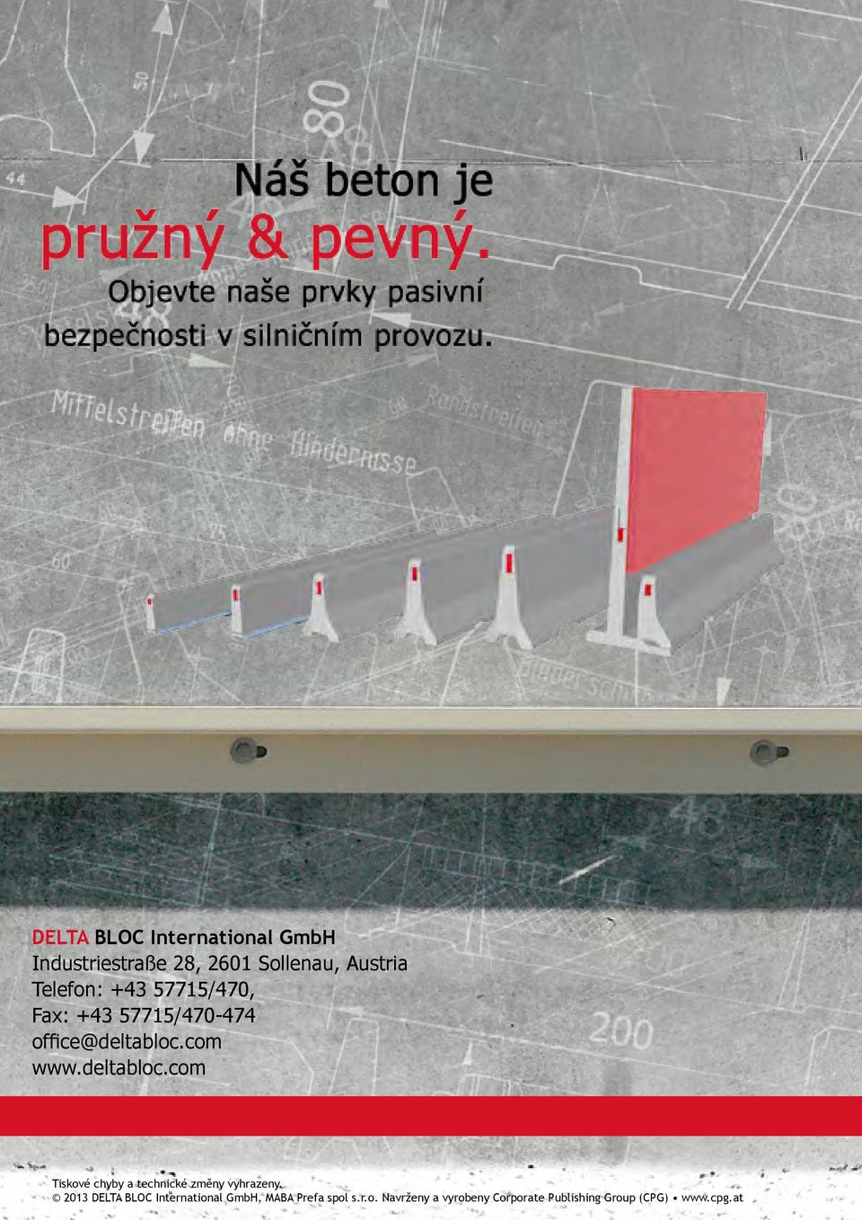 deltabloc.com Tiskové chyby a technické změny vyhrazeny.