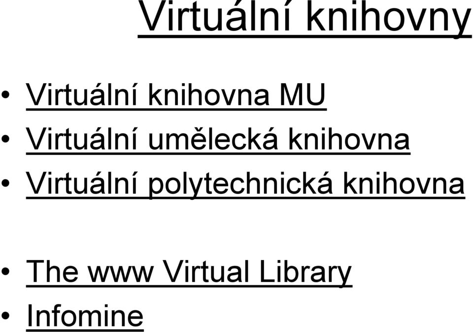 knihovna Virtuální polytechnická