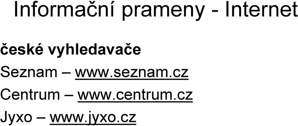 Seznam www.seznam.