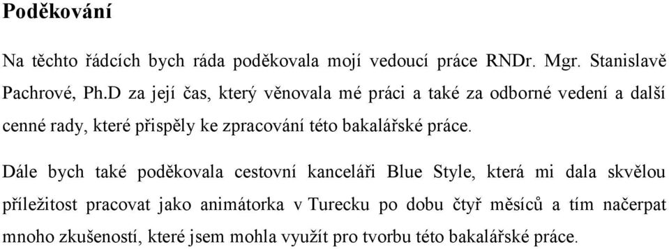 bakalářské práce.