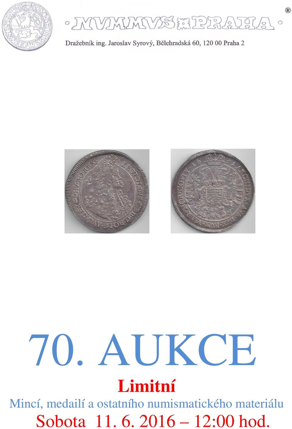 numismatického materiálu