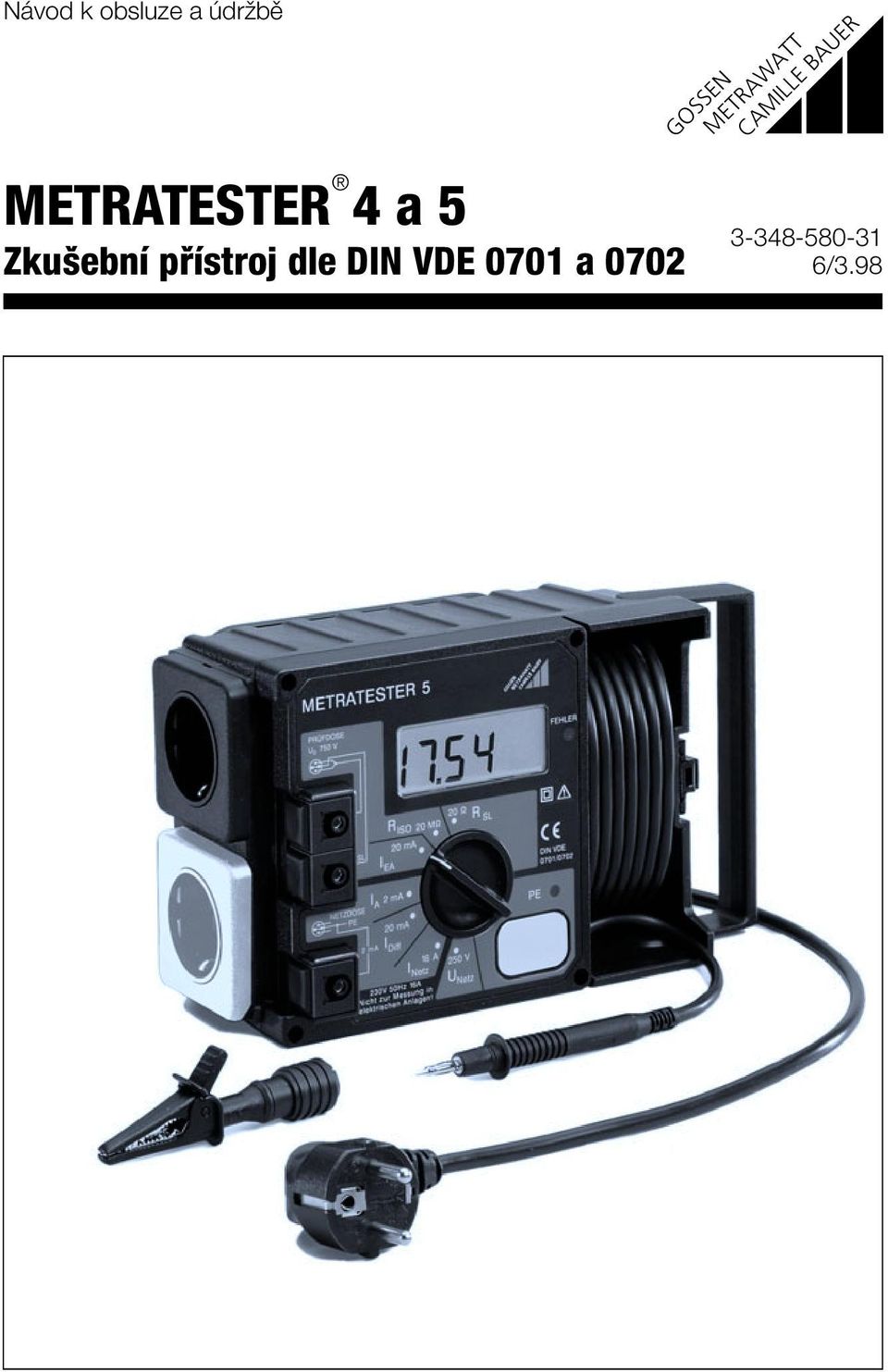 DIN VDE 0701 a 0702 GOSSEN