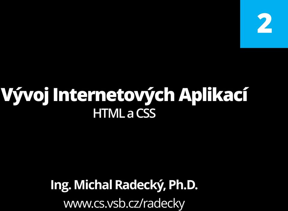 Ing. Michal Radecký,
