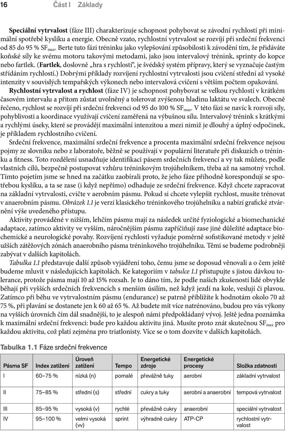 Berte tuto fázi tréninku jako vylepšování způsobilosti k závodění tím, že přidáváte koňské síly ke svému motoru takovými metodami, jako jsou intervalový trénink, sprinty do kopce nebo fartlek.