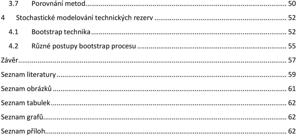 1 Bootstrap technika... 52 4.2 Různé postupy bootstrap procesu.