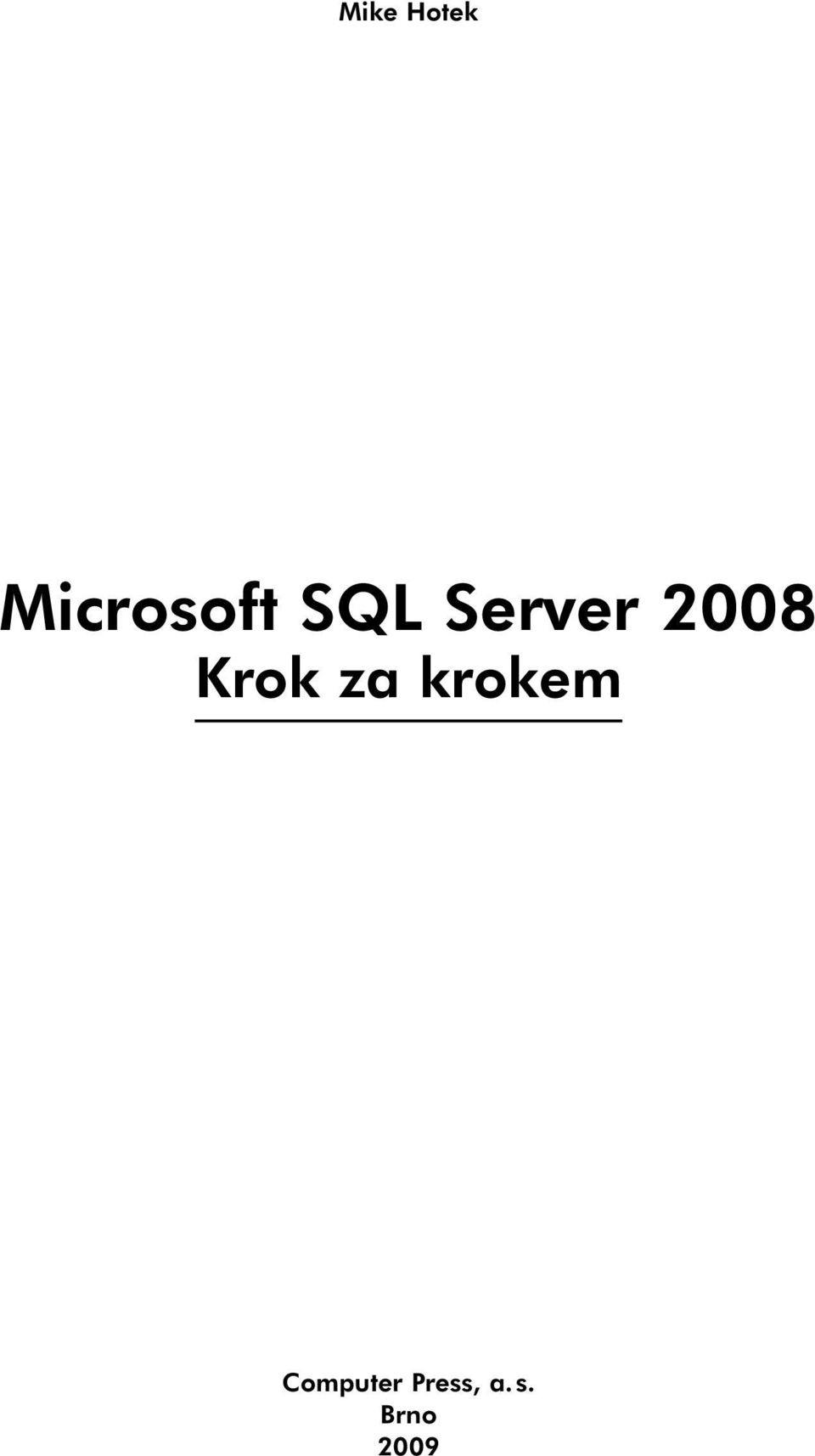 za krokem Computer