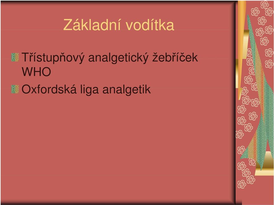 analgetický