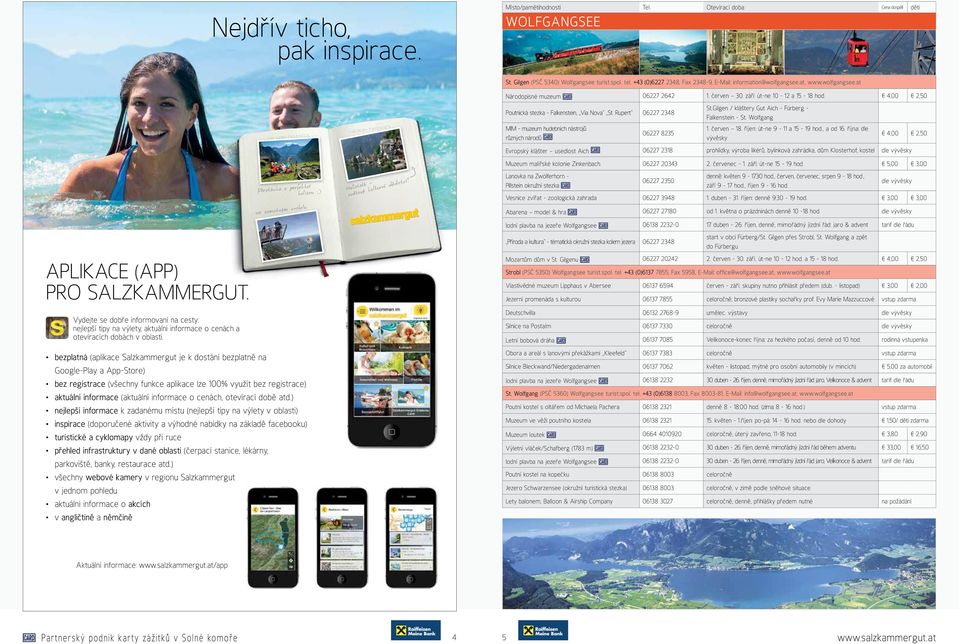 bezplatná (aplikace je k dostání bezplatně na Google-Play a App-Store) bez registrace (všechny funkce aplikace lze 100% využít bez registrace) aktuální informace (aktuální informace o cenách,