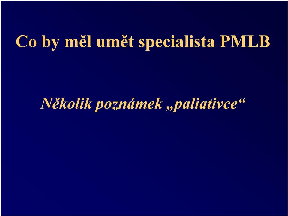 PMLB Několik