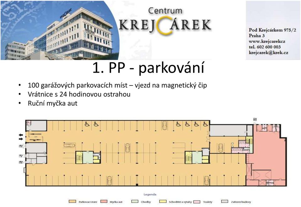 vjezd na magnetický čip