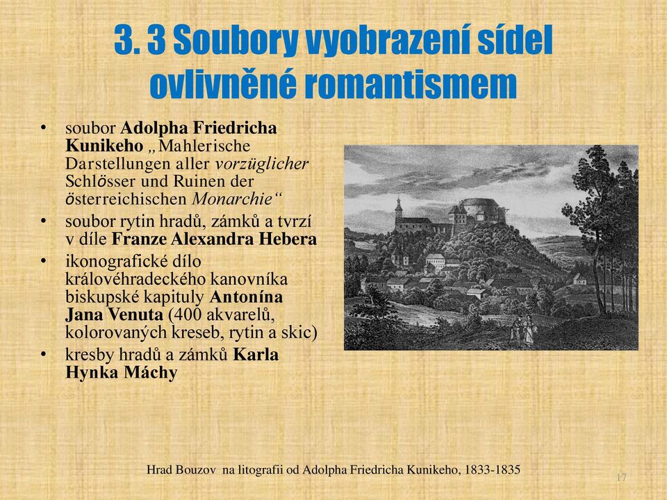 Hebera ikonografické dílo královéhradeckého kanovníka biskupské kapituly Antonína Jana Venuta (400 akvarelů, kolorovaných