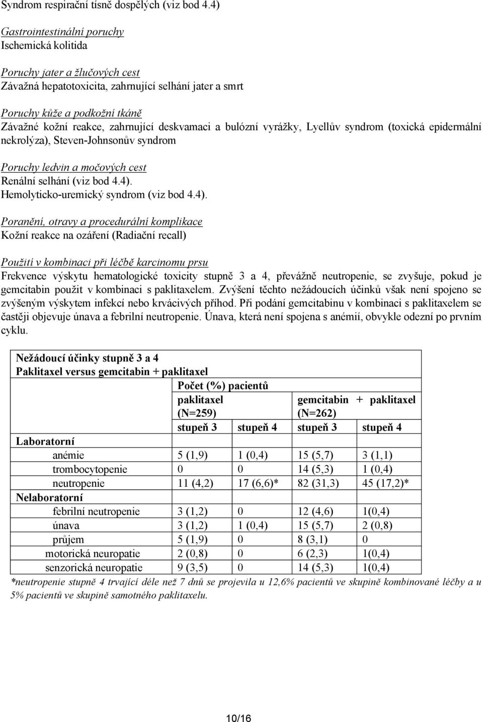 deskvamaci a bulózní vyrážky, Lyellův syndrom (toxická epidermální nekrolýza), Steven-Johnsonův syndrom Poruchy ledvin a močových cest Renální selhání (viz bod 4.4).