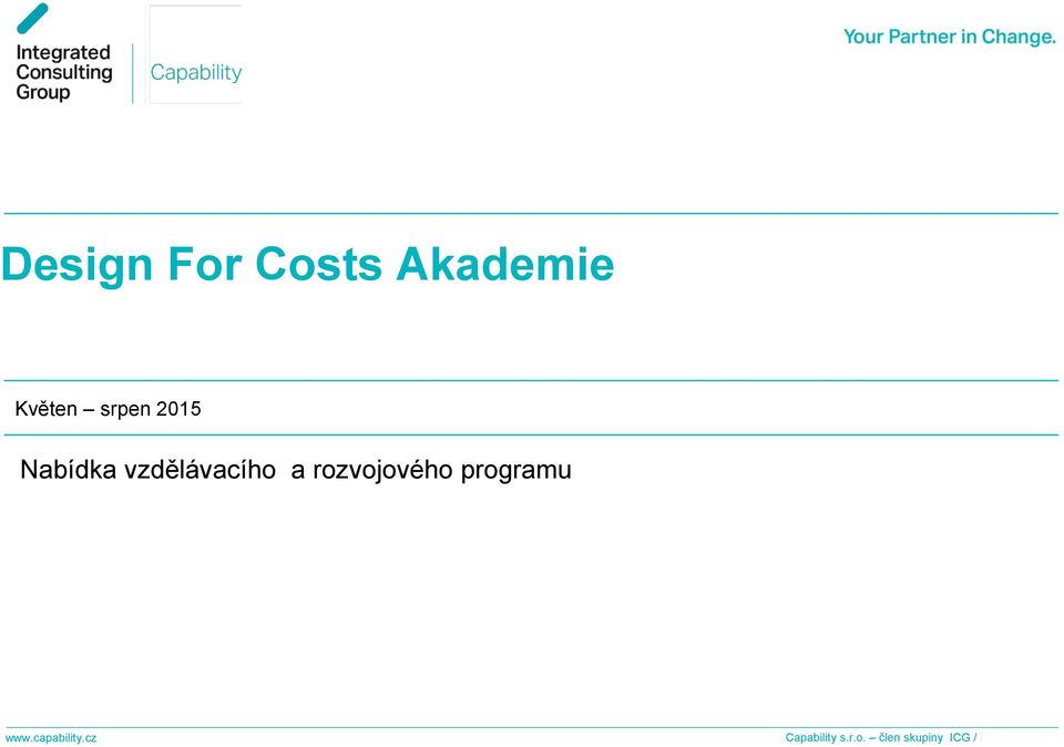 rozvojového programu www.capability.