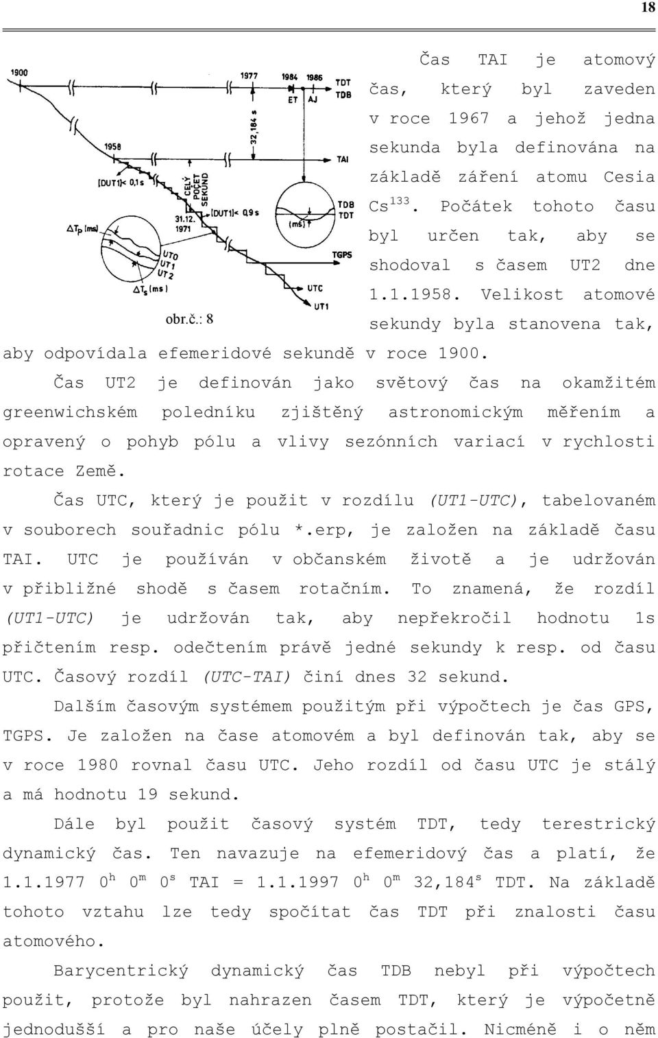 Čas UT je definován jako světový čas na okamžitém greenwichském poledníku zjištěný astronomickým měřením a opravený o pohyb pólu a vlivy sezónních variací v rychlosti rotace Země.