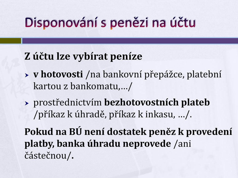 plateb /příkaz k úhradě, příkaz k inkasu, /.