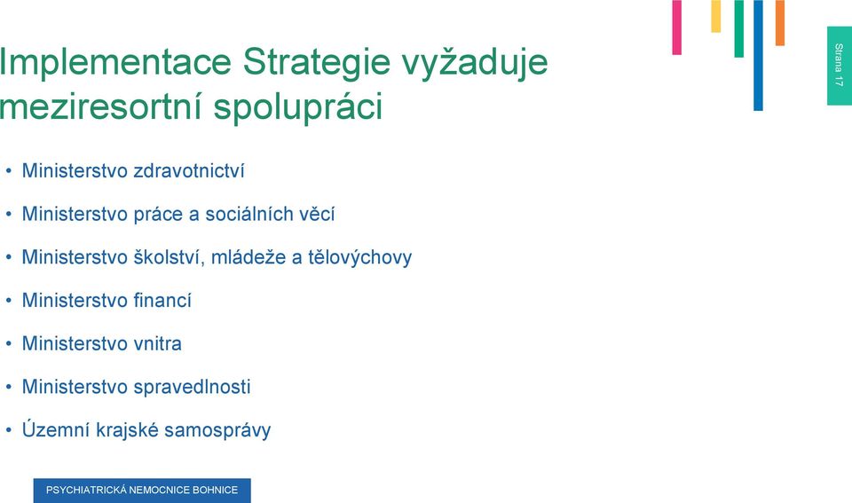 Ministerstvo školství, mládeže a tělovýchovy Ministerstvo financí