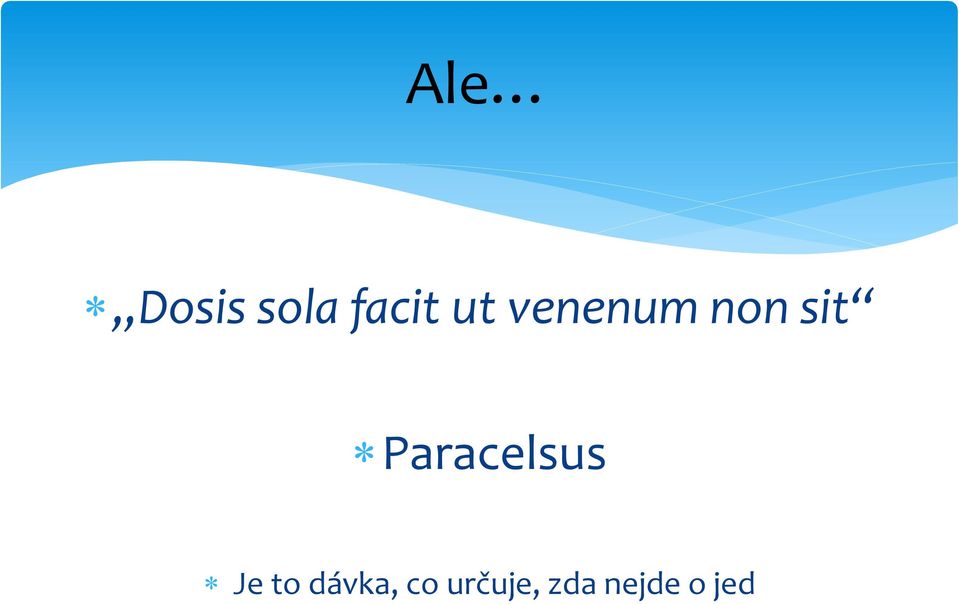 Paracelsus Je to