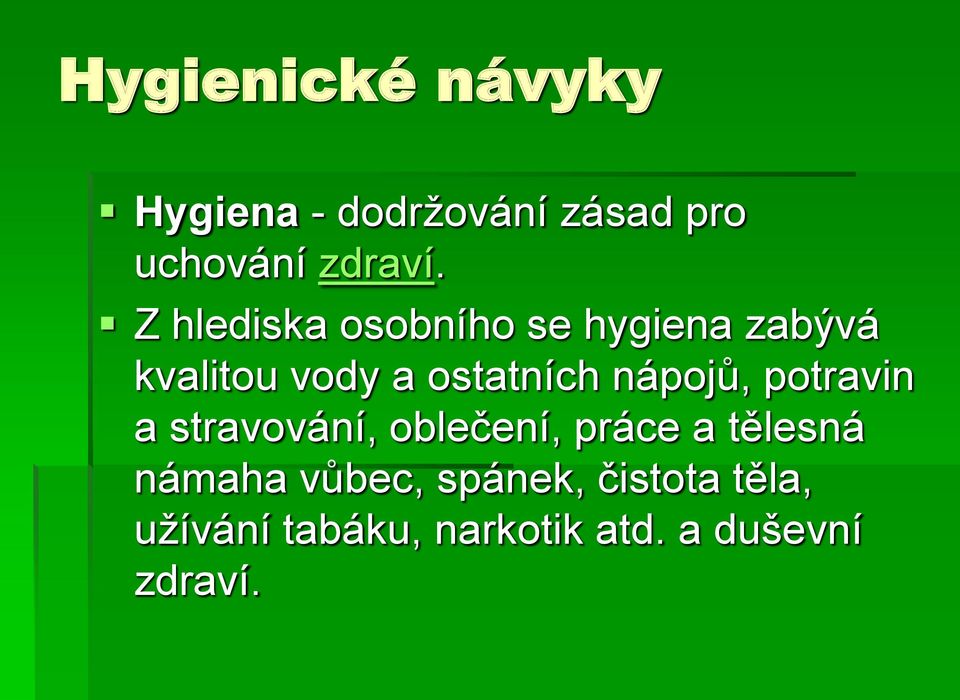 nápojů, potravin a stravování, oblečení, práce a tělesná námaha