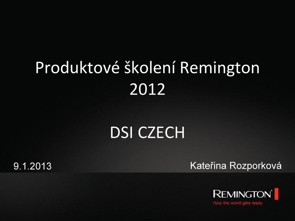 2012 DSI CZECH 9.