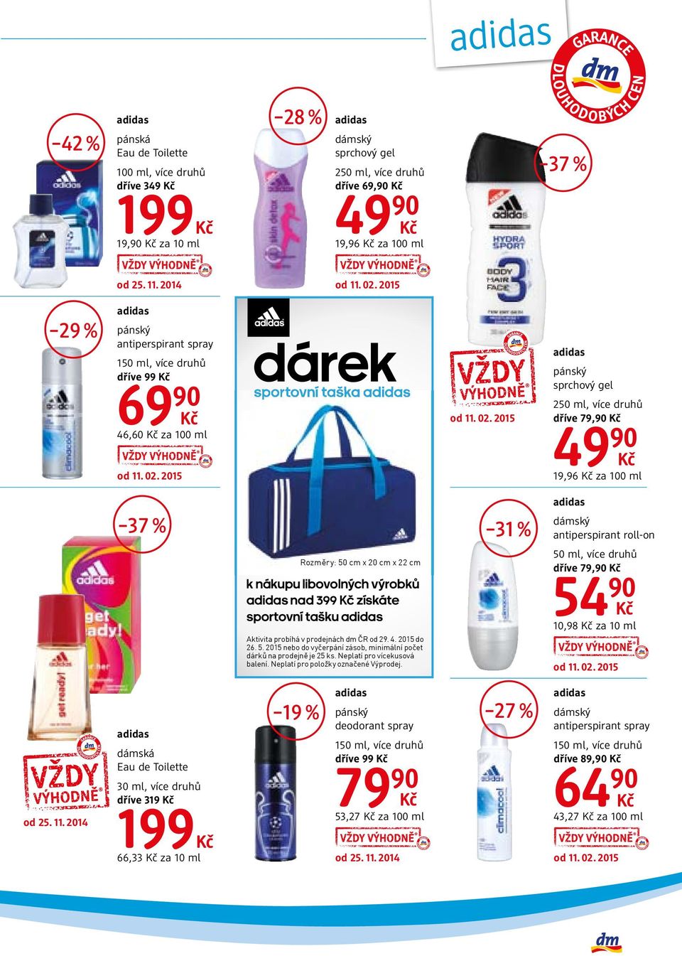 2015 dárek sportovní taška od 11. 02.