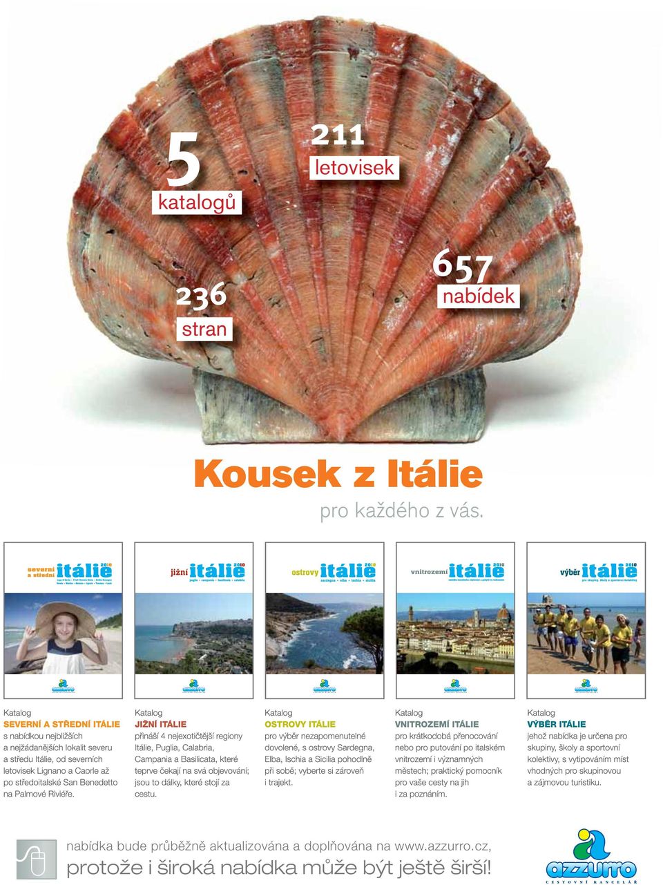 nabídka bude průběžně aktualizována a doplňována