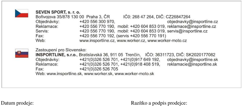 Razítko a