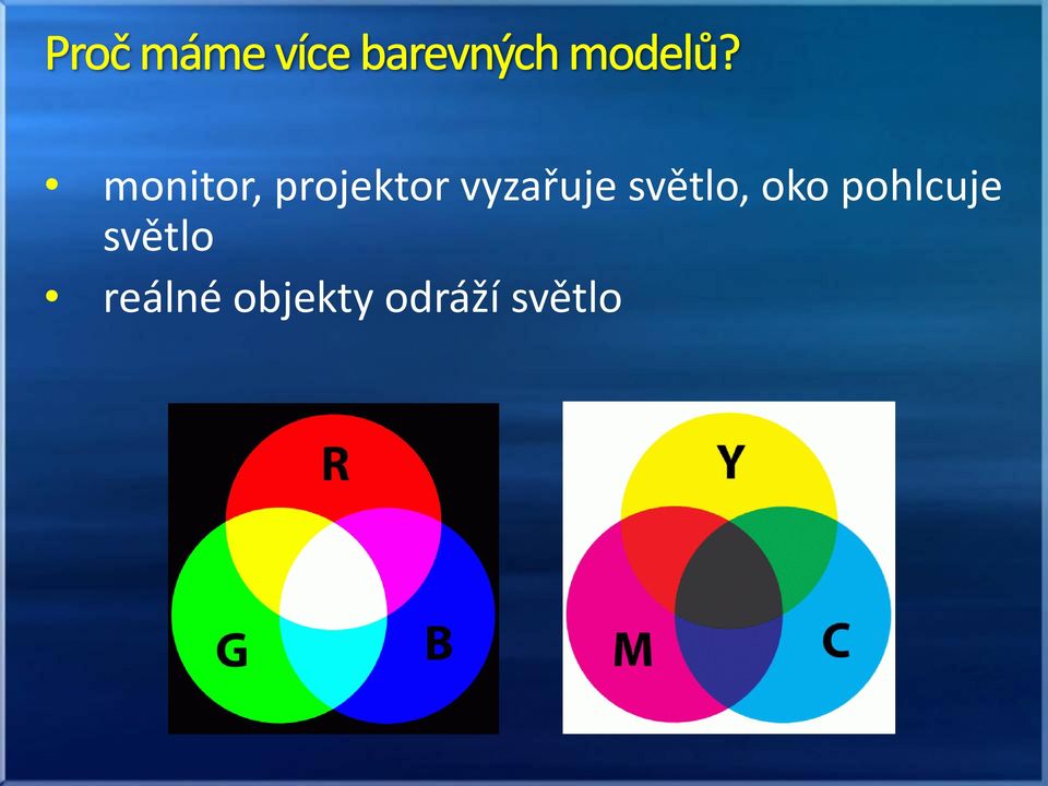 pohlcuje světlo