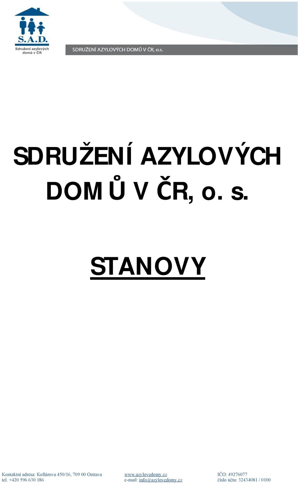 DOMŮ V ČR,