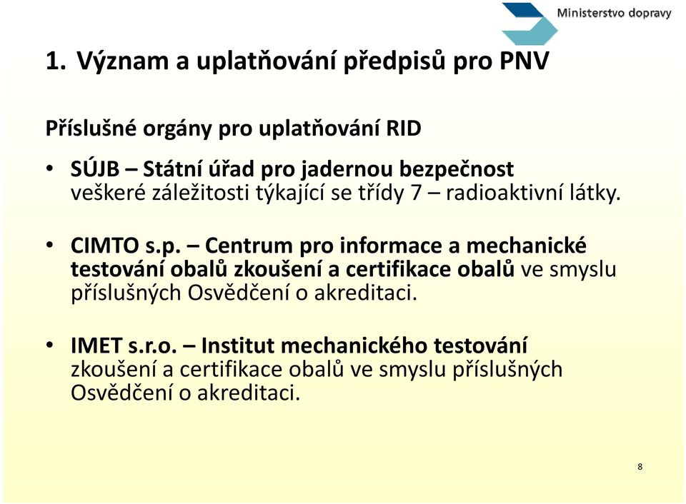 mechanické testov