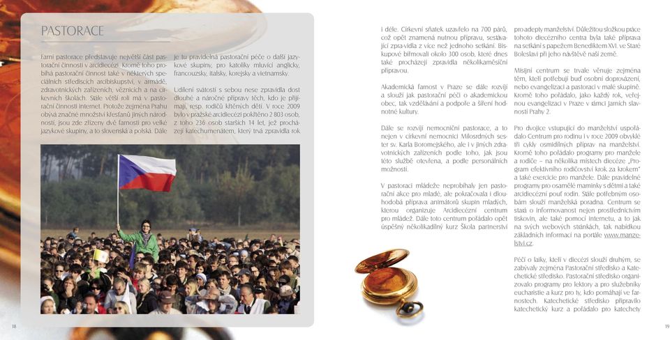 stále větší roli má v pastorační činnosti internet.