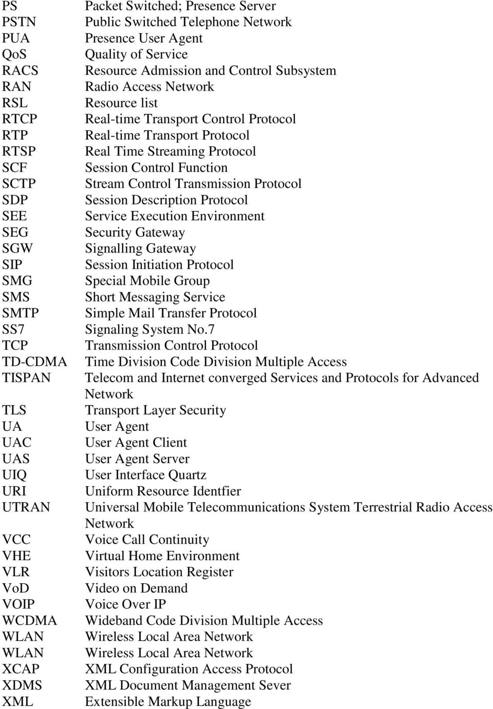 Control Protocol Real-time Transport Protocol Real Time Streaming Protocol Session Control Function Stream Control Transmission Protocol Session Description Protocol Service Execution Environment