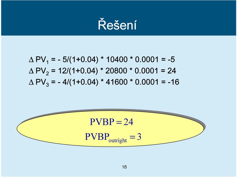 0001 = 24 Δ PV 3 = - 4/(1+0.