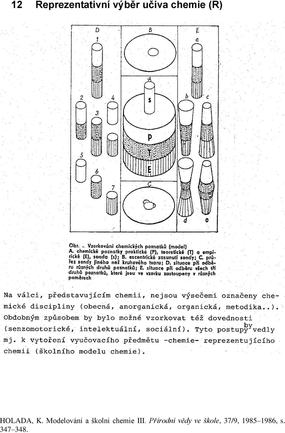 Modelování a školní chemie III.