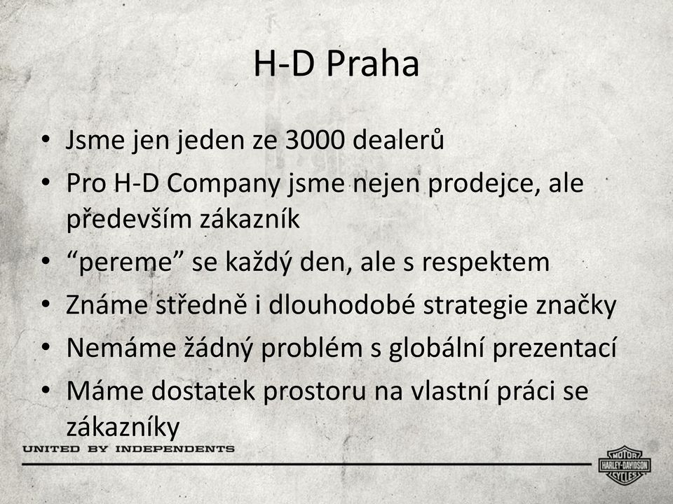 Známe středně i dlouhodobé strategie značky Nemáme žádný problém s