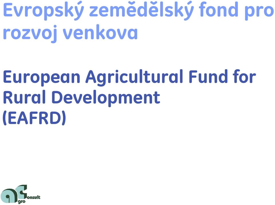 European Agricultural