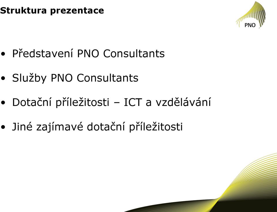 Consultants Dotační příležitosti