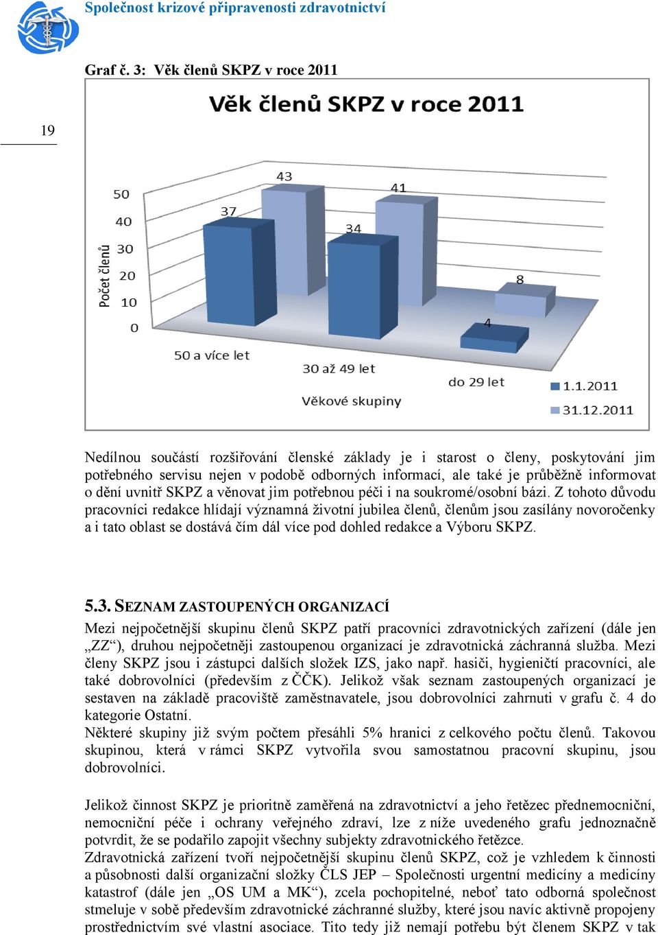 informovat o dění uvnitř SKPZ a věnovat jim potřebnou péči i na soukromé/osobní bázi.