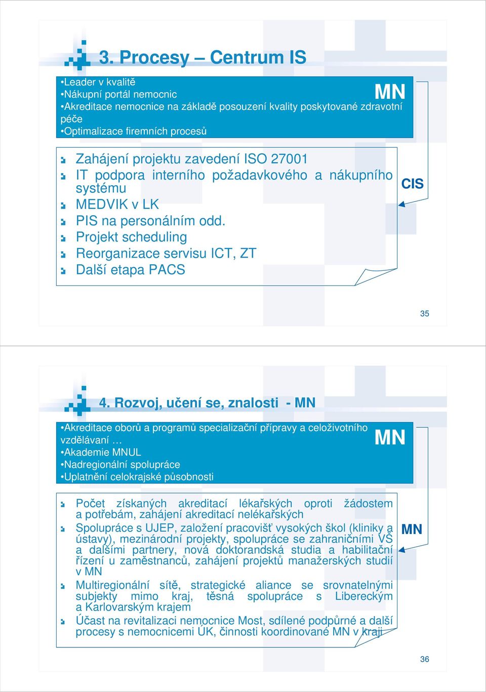 Rozvoj, učení se, znalosti - Akreditace oborů a programů specializační přípravy a celoživotního vzdělávaní Akademie UL Nadregionální spolupráce Uplatnění celokrajské působnosti Počet získaných