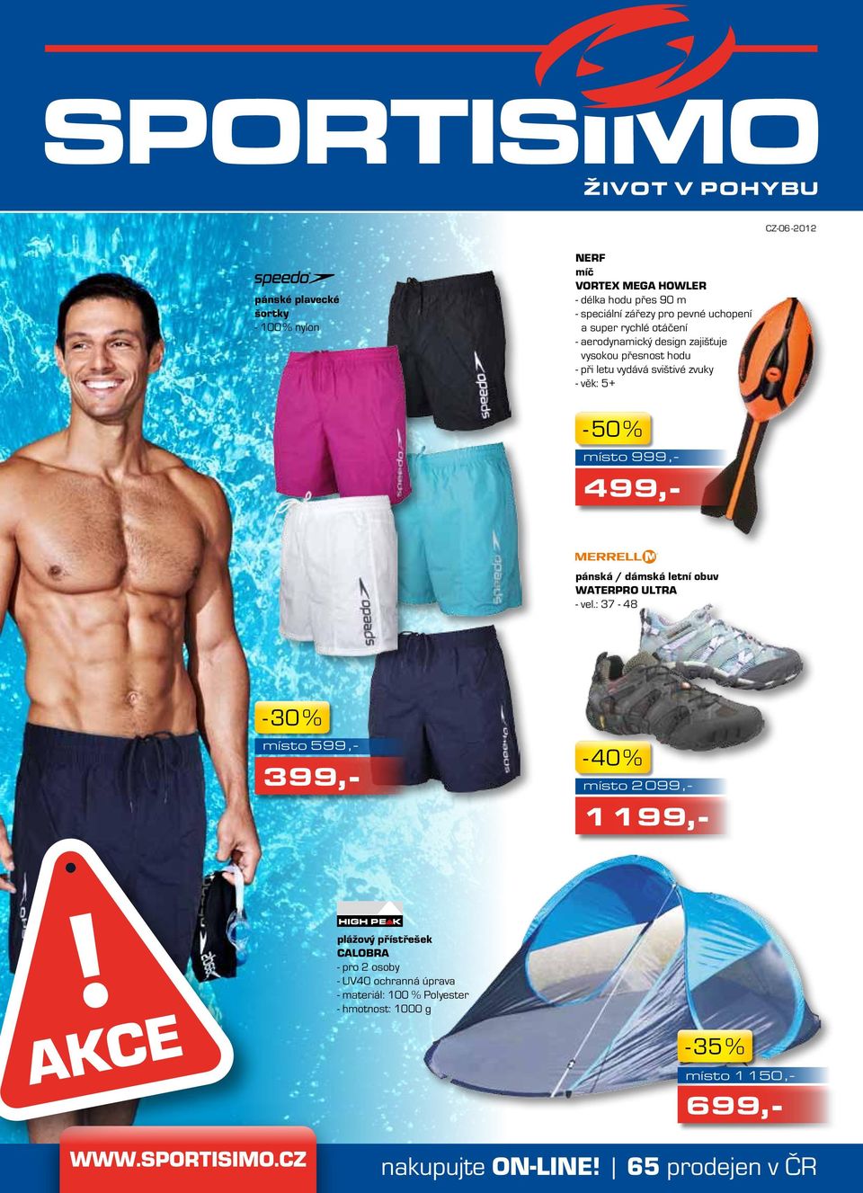 zvuky - věk: 5+ pánská / dámská letní obuv WATERPRO ULTRA - vel.