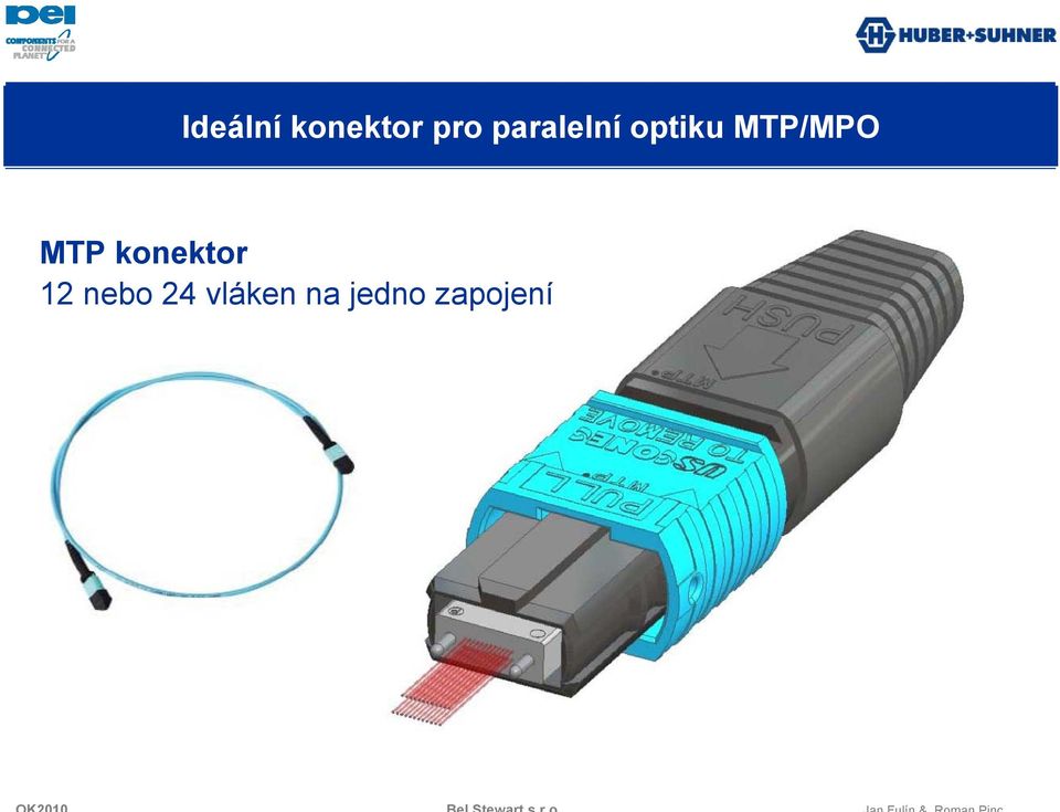 MTP/MPO MTP konektor 12