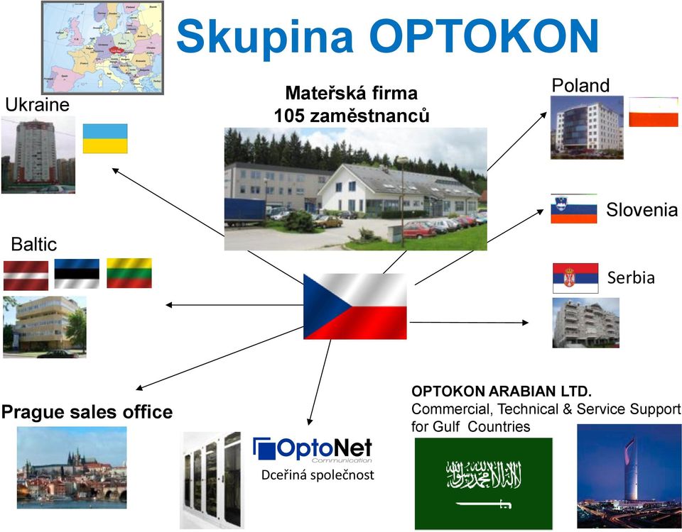 sales office OPTOKON ARABIAN LTD.