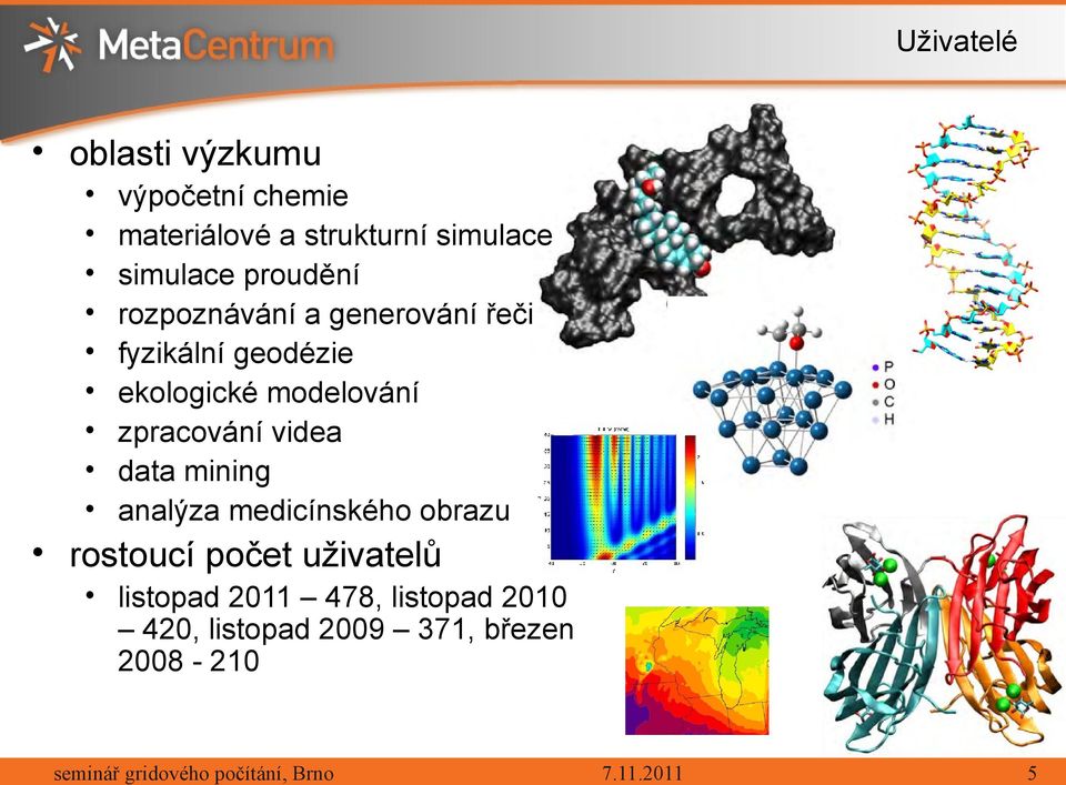 modelování zpracování videa data mining analýza medicínského obrazu rostoucí