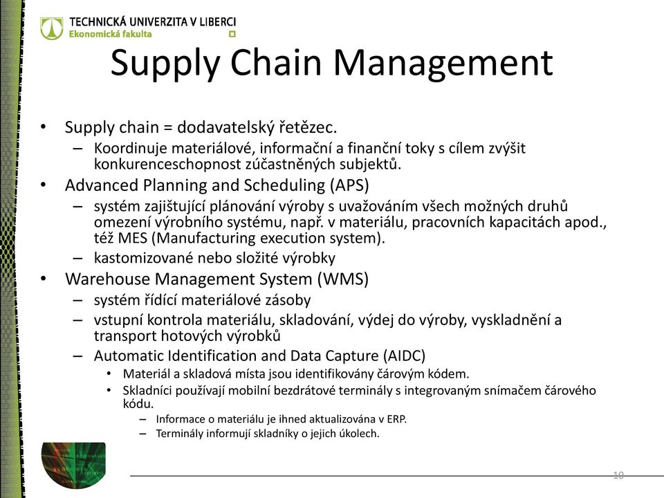 , též MES (Manufacturing execution system).