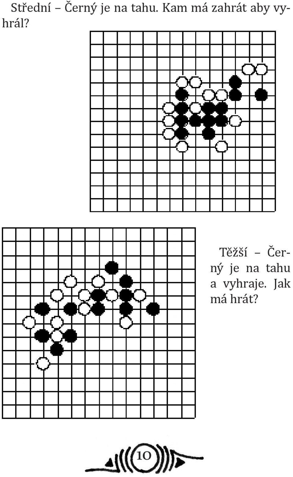 Těžší Černý je na tahu a